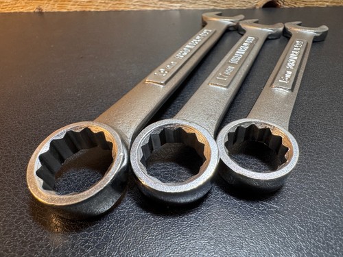 Craftsman USA Combination Wrench Set 3pc Metric 12pt -VV- 42921 19mm, 17mm, 16mm - Picture 5 of 6