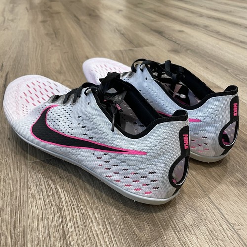 Nike Zoom Victory 3 Gr. 12 Pure Platin Pink Blast Laufschuh Spike 835997-002 - Bild 8 von 9
