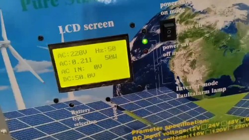 32000W/8000W LF Split Phase Pure Sine Wave Solar Power Inverter 24VDC/110V220VAC - Video 1 of 1
