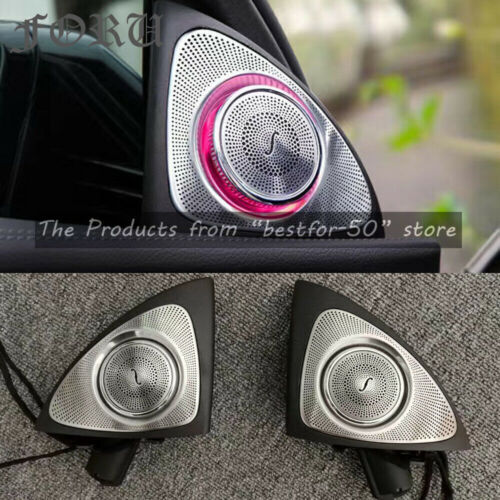 64 Colors Car Tweeters for Mercedes-Benz E Class W213 Rotating Speaker Ambient - Picture 1 of 12