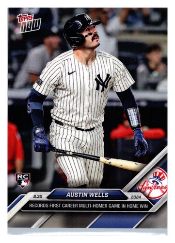2024 Topps Now 614 Austin Wells