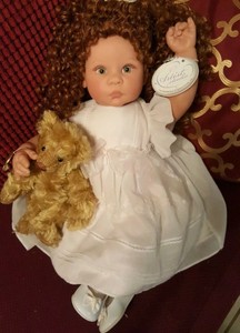 Lee-Middleton-Doll-034-HAPPY-BIRTHDAY-TEDDY-034-Reva-Schick-Sculpt-Signed-n-ed