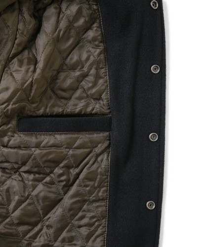 thisisneverthat Records Varsity Jacket Navy (Size: L) - Picture 3 of 9