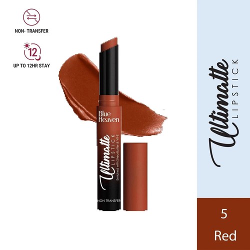 Blue Heaven Ultimatte NonTransfer lipstick for women Waterproof 2.2g - Picture 7 of 22