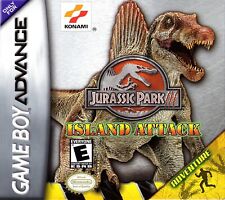 Jurassic Park III: Island Attack (Nintendo Game Boy Advance, 2001) MINT TESTED