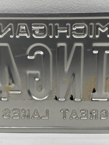 Vintage Michigan KING Custom License Plate “KING43” Personalized EXPIRATION 1994 - Picture 7 of 11