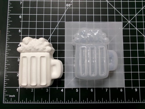 Root Beer Mug Mold, Bath Bomb Mold, Soap Mold, Chocolate Mold, Craft Mold - Picture 5 of 9