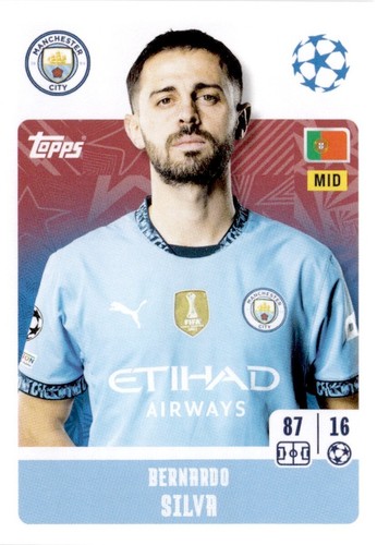Topps Champions League Sticker 2024/2025 PART 2: #251 - #500 zum Aussuchen 24/25 - 第 30/252 張圖片