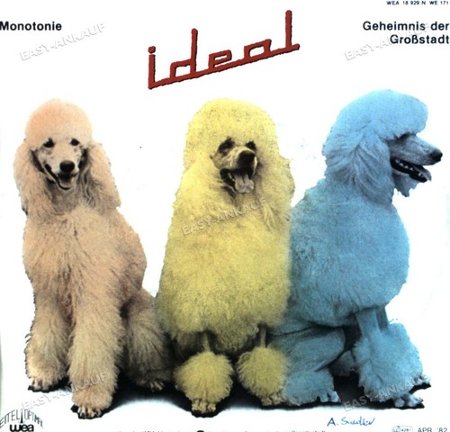 Ideal - Monotonie / Geheimnis Der Großstadt 7in 1982 (VG/VG) .