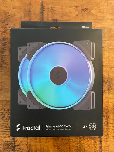 (2xPack) FRACTAL DESIGN -DYNAMIC X2 PWM GP-18 180 MM LLS BEARING CASE FAN -BLACK - Afbeelding 6 van 6