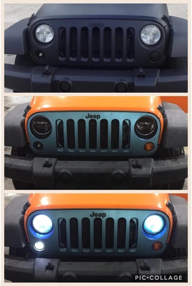 Película envolvente de vinilo VViViD tinte negro oscuro para faros traseros tinte liberación de aire Foto 4 de 4