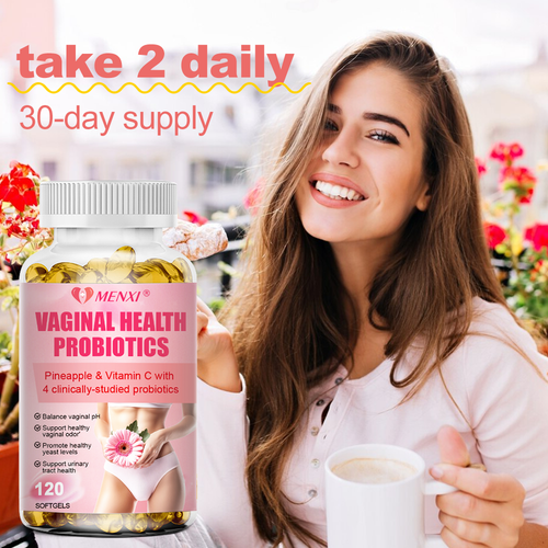 Vaginal Probiotics for Women pH Balance w/ Prebiotics Lactobacillus 120 Court - Picture 2 of 7
