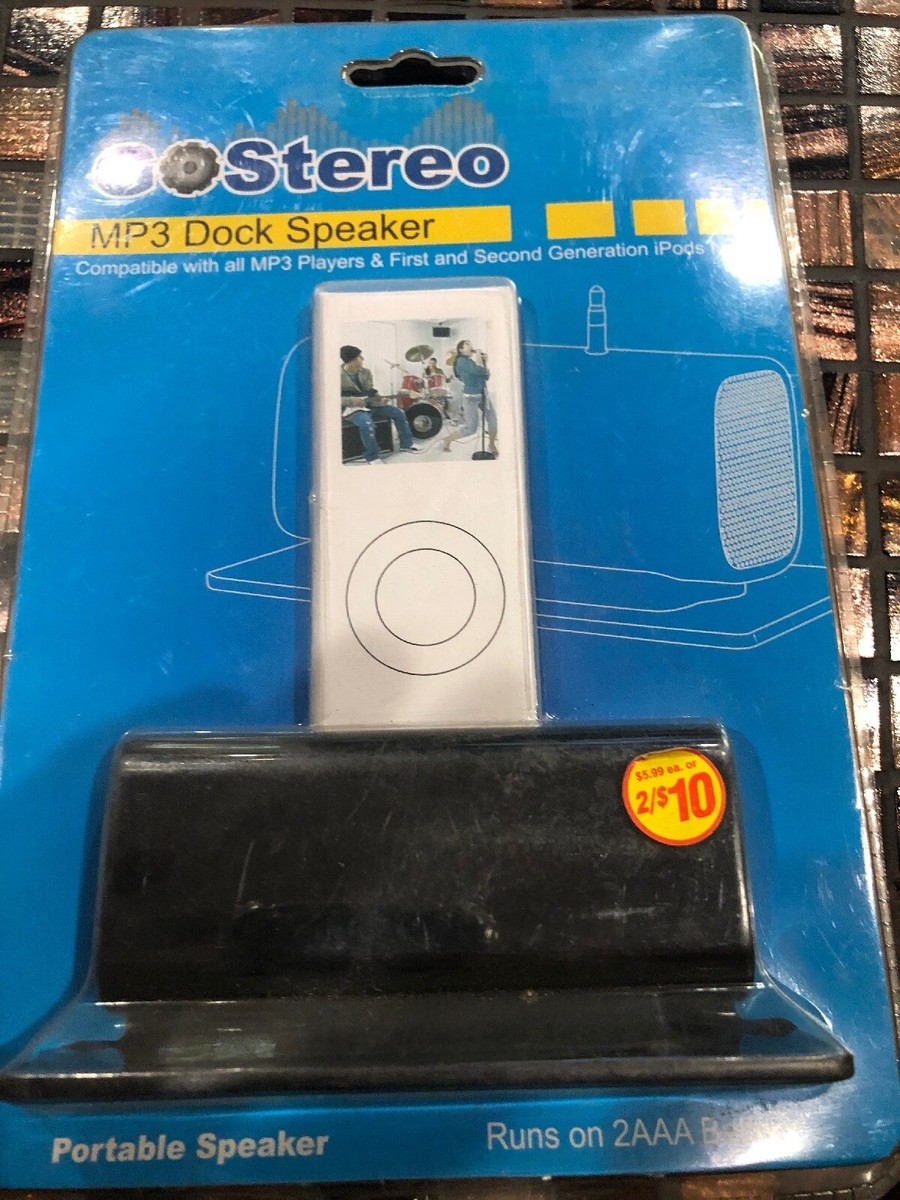 Gostereo MP3 iPod Nano 1st 2nd Generation Portable Dock