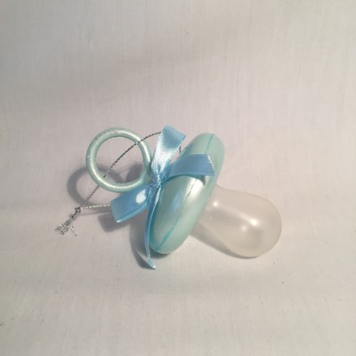 glass pacifier ornament