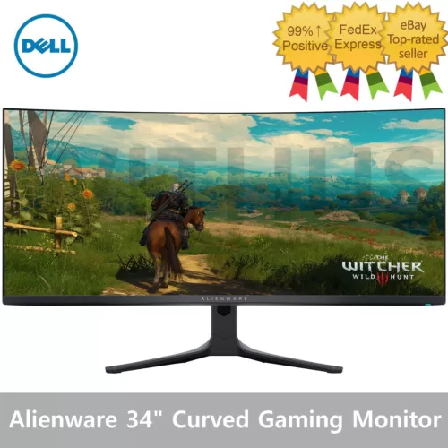 DELL Alienware AW3423DWF 34" Curved QD-OLED Gaming Monitor - Tracking