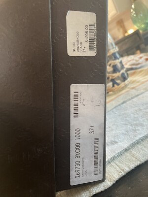 Gucci Napa Charlotte Boots Size 7 US Size 37.5 EU Gently Used With