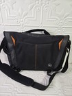 Dell Komputer Laptop Na ramię / Messenger Nylonowa torba Czarna / Pomarańczowa pasuje do 17 cali