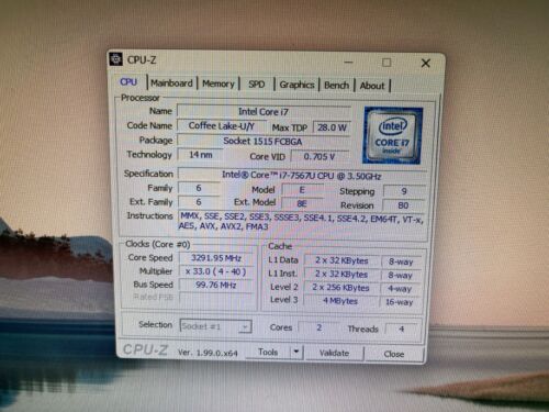 Intel NUC7i7BNH Intel 7-7567U/ 16GB Mini PC / *512GB M2 NVMe SSD Win 11 pro - Picture 4 of 10