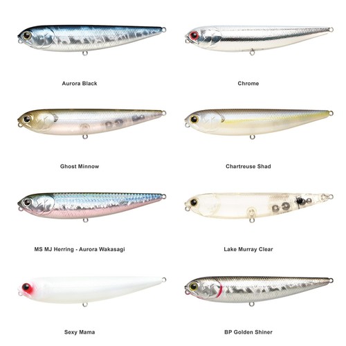 LUCKY CRAFT Sammy 115 - 292 Lake Murray Clear (1qty) Top Quality Topwater - Picture 5 of 7