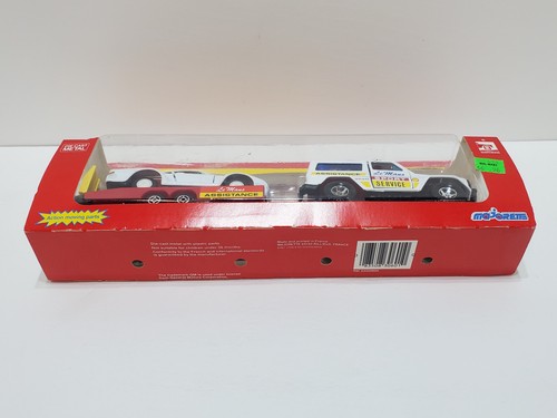 Majorette Super Movers Mercedes 230 GE + Porsche 959 and Trailer - #3072 - RARE - Picture 10 of 11