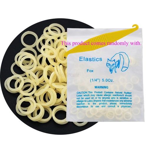 US Dental Orthodontic Elastics Rubber Bands 3.5 5.0 6.5 OZ Ortho Latex Braces - Picture 11 of 77