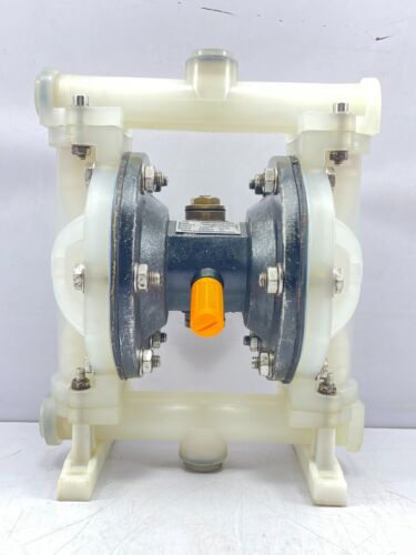 Double Diaphragm Pump QBY-15 Pneumatic Series Air Inlet 15mm 1/2 Polypropylene - Picture 2 of 14