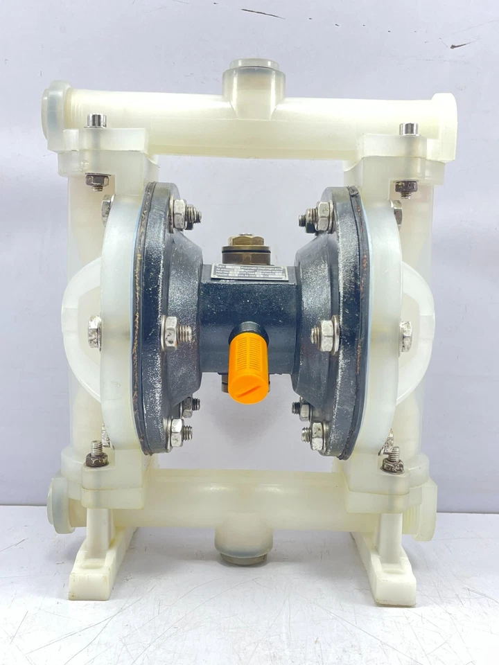 Double Diaphragm Pump QBY-15 Pneumatic Series Air Inlet 15mm 1/2 Polypropylene - Image 2 of 4