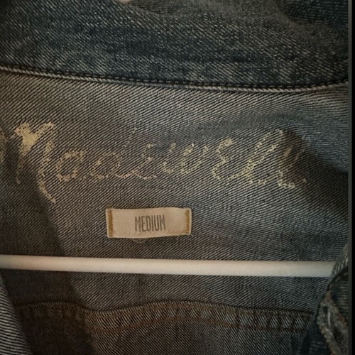 Madewell Denim Jean Jacket Cropped Medium - Picture 2 of 3