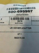 SIEMENS 500-695967 COVER/ADAPTOR KIT ( DA-304 DUCT HOUSING COVER & DB-ADPT )