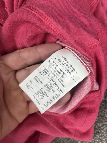 Nike Jumper Womens Extra Small Pink Swoosh Full Zip Running Sweatshirt Jacket - Picture 14 of 16