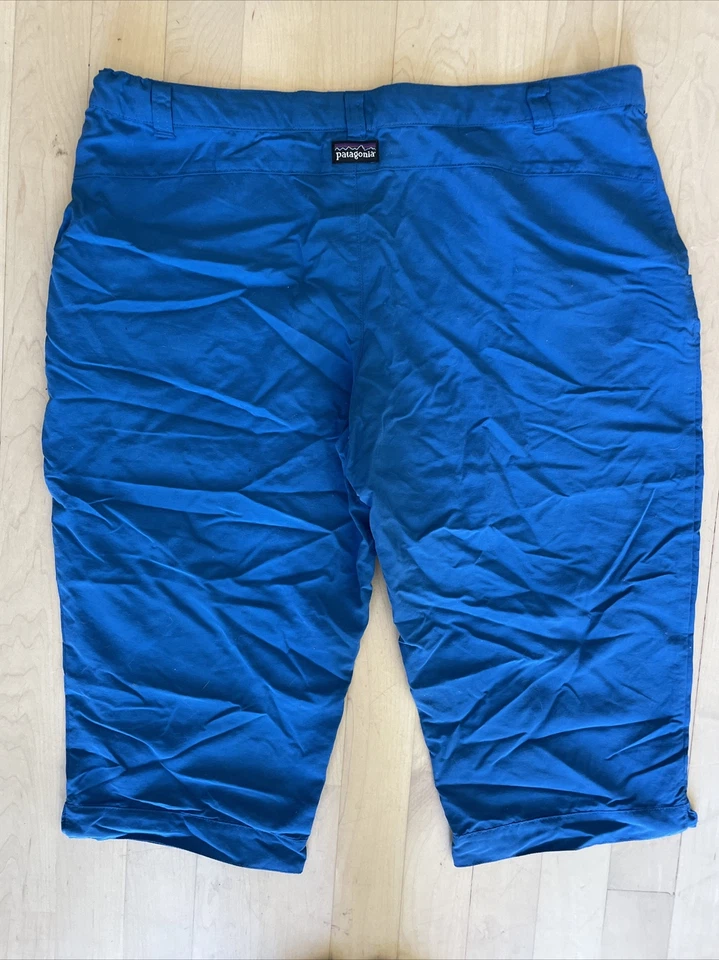 Pantalones Cortos Niñas Patagonia XXL 16-18 Hasta la Rodilla Azul Foto 4 de 4