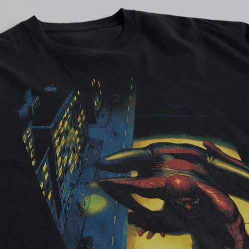 KITH x Spider-Man "Spotlight" Vintage T-Shirt Size L - Picture 4 of 5