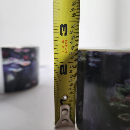 Claude Monet Waterlillies Porcelain By Sakura Luncheon Set Tea Cup Saucer Plate - Picture 10 of 10