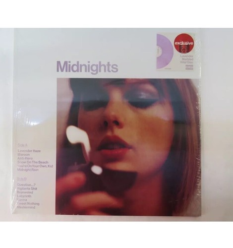 Taylor Swift - Midnights - Marbled Lavender Vinyl Target Exclusive - LP - Picture 1 of 2