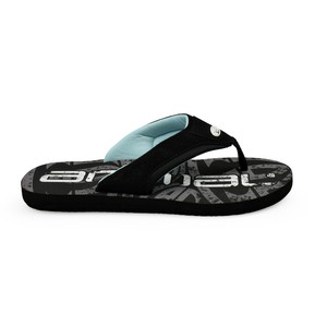 animal jekyl logo flip flops