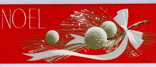 Vintage CHRISTMAS Greeting CARD Red California DISNEY Artist Bambi Dick KELSEY