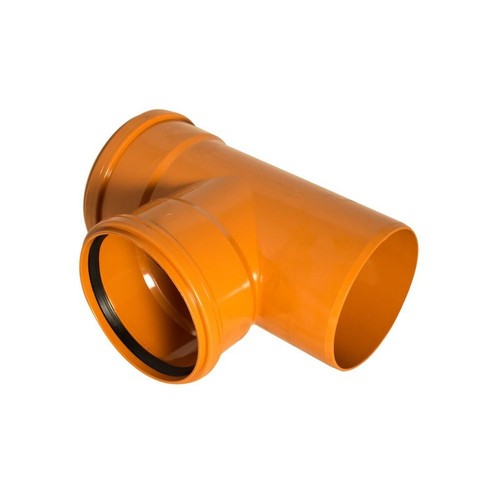 110mm Underground Drainage Pipe Soil Waste fittings single Socket End Terracotta - Picture 18 of 58