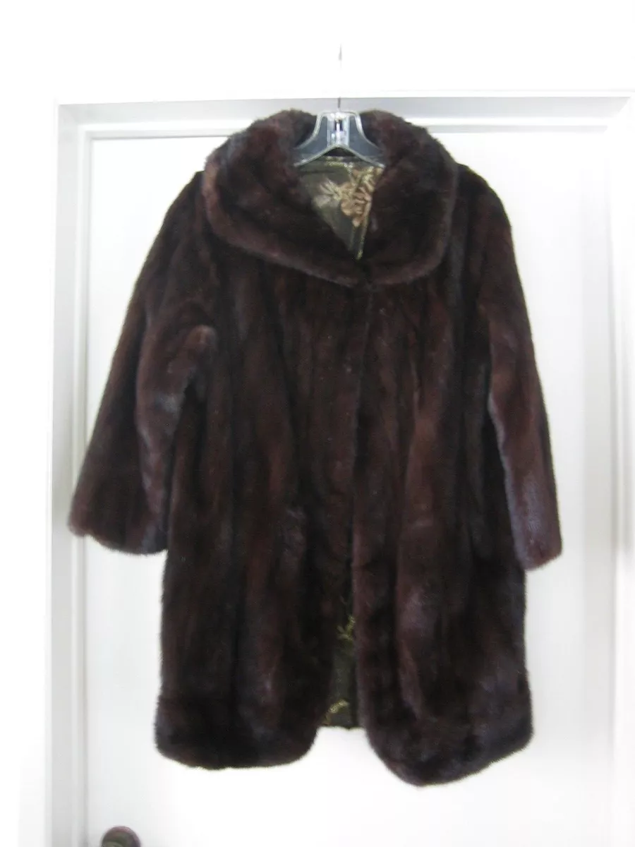 VTG MESHEKOW FURRIERS Beautiful Mink Fur Coat Los Angeles eBay