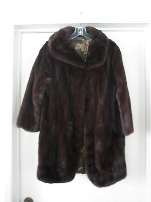 VTG MESHEKOW FURRIERS Beautiful Mink Fur Coat Los Angeles | eBay