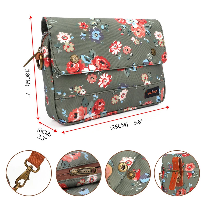 TOURBON Bicicleta Manillar Alforja Bolsa Teléfono Almacenamiento Soporte Ciclismo Bandolera Paquete Foto 2 de 4