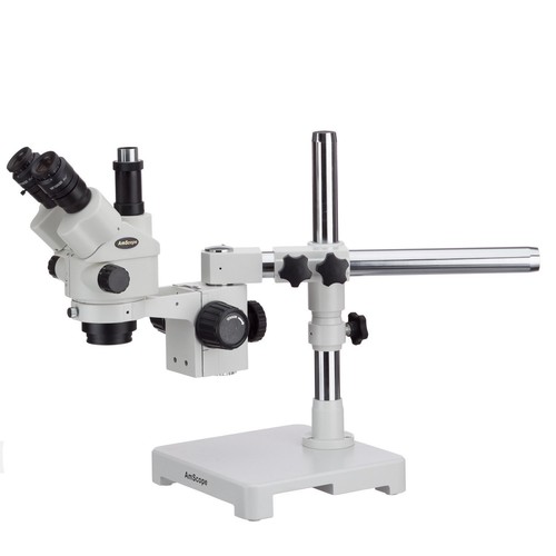 AmScope SM-3NTPZ-144 3,5X-90X Simul-Focal Stereo Lockable Zoom Microscope + 144- - Bild 2 von 7