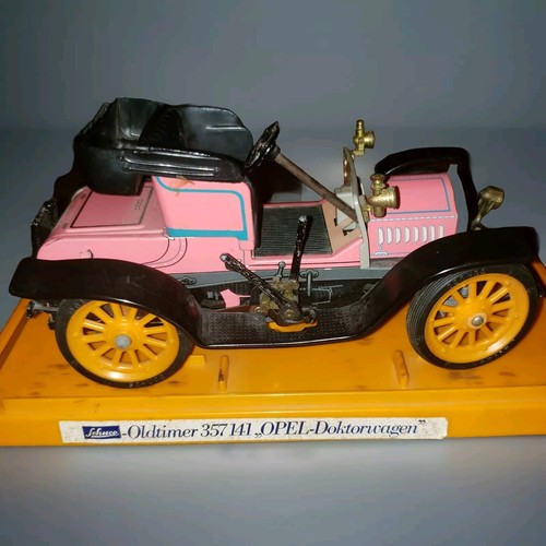 Vtg Schuco Oldtimer 357 141 -1909 Opel Doktorwagen 4/8 PS-W. Germany Tin Toy Car - Picture 3 of 15