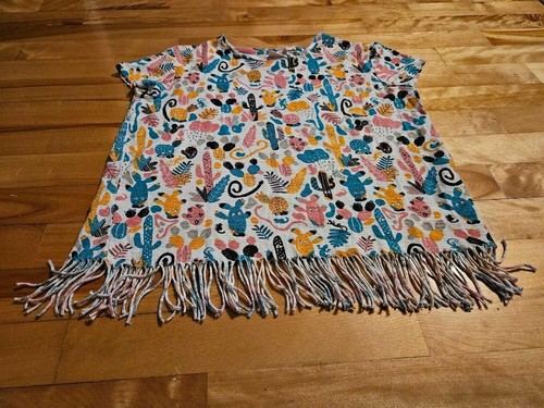 Zara Girls fringe cactus top size 11/12 - Picture 4 of 4