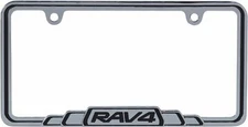 Chroma Graphics 042591 For Toyota RAV4 Chrome Metal License Plate Frame