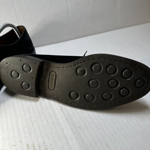 Cole Haan Suede Oxford Shoes Men Sz 9.5 M Black Italy Leather Capsule VersatileY - Picture 15 of 17