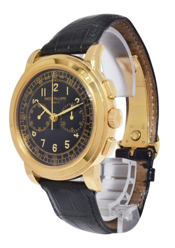 Patek Philippe Chronograph 5070 18k Yellow Gold Mens 42mm Watch B/P ' 5070J - Picture 12 of 13