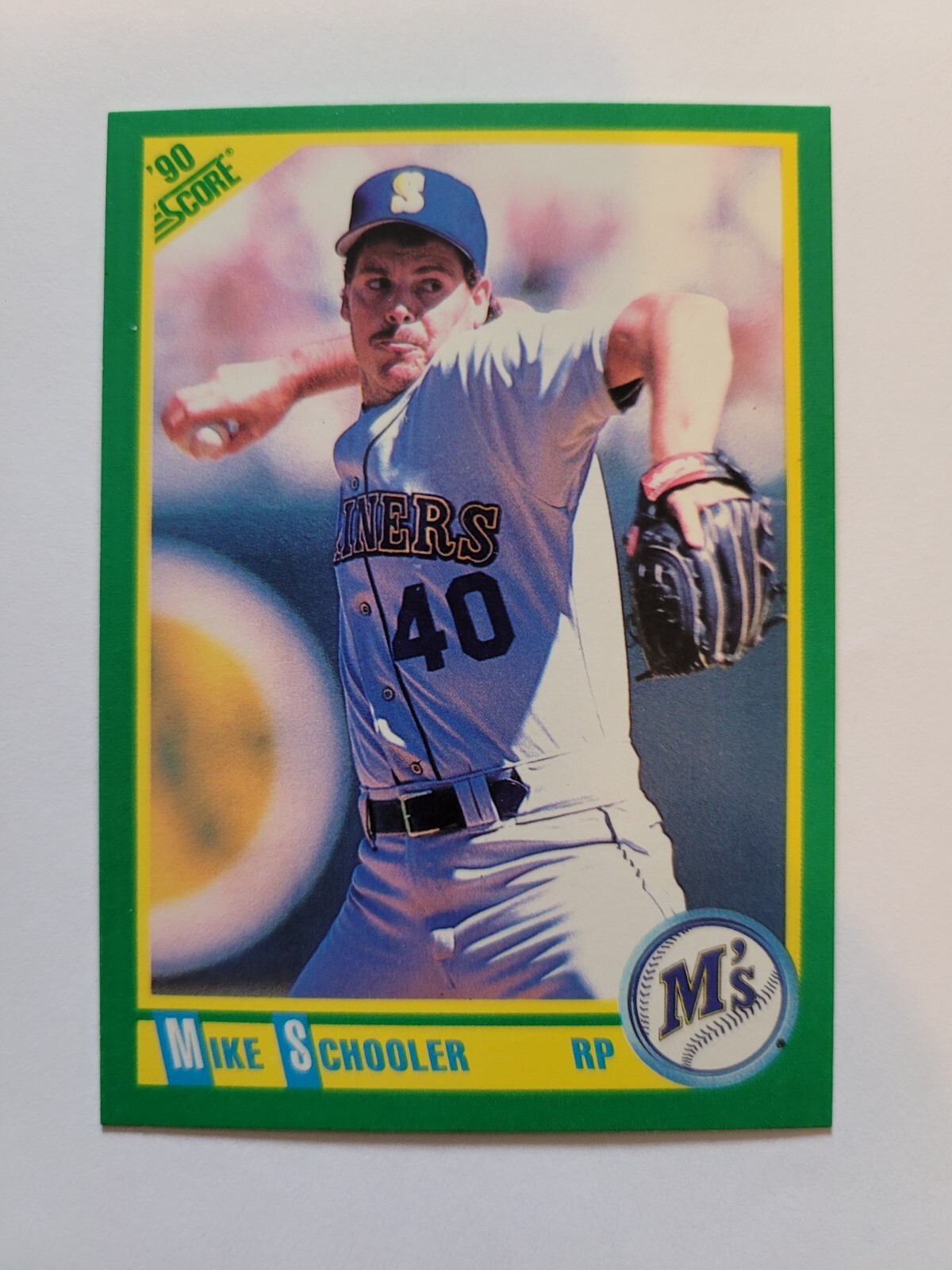 1990 SCORE MIKE SCHOOLER #149 NM