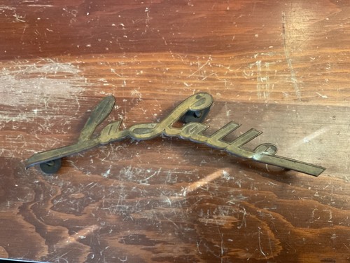 LaSalle - Emblem Nameplate 8” Long - Picture 7 of 8