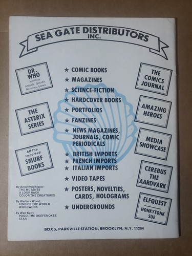 Amazing Heroes #1 First Printing Original 1981 Comic Book Fantastic Four Homage - Bild 2 von 3