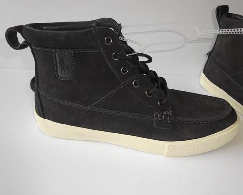 Bottes Noir En Taille Polo Nouveau Cuir M 9 Daim Sneaker Ralph Tavis Lauren D En Hommes 5 TXxwzxvq7